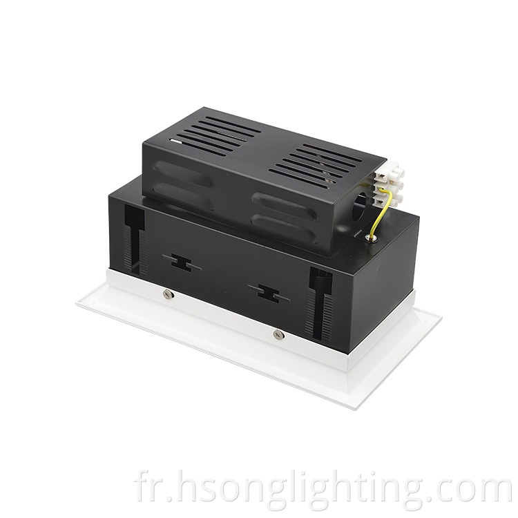 Lumière LED carrée de bonne qualité AR111 230V 10W 20W Downlight